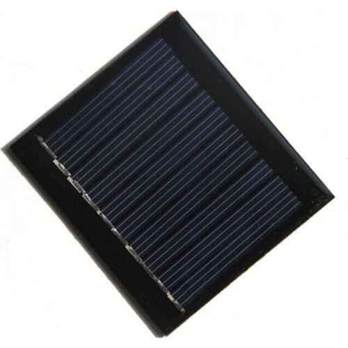 5PCS 5V 60MA Solar Cell Polycrystalline DIY Solar Panel Charger For 3.7V Battery Light Study Toy 53*60MM Free Shipping