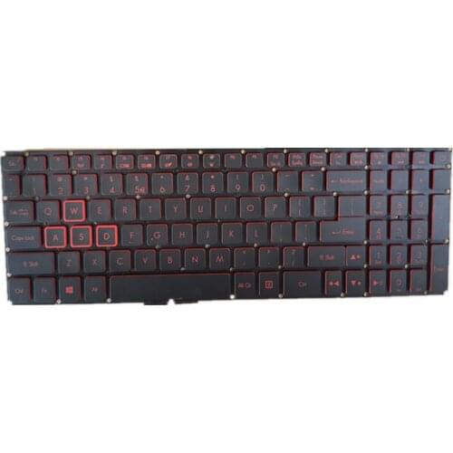 Free Shipping!! 1PC New Laptop Keyboard Standard For Acer VX5-591G VX15 VN7-593 AN515 AN515-51 28pin