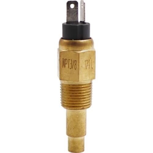 NPT-3/8 Oil Temperature Sensor Oil Temp Gauges Sender with Temp Alarm 120 degree For Car Motorcycle Truck Marine Engine
