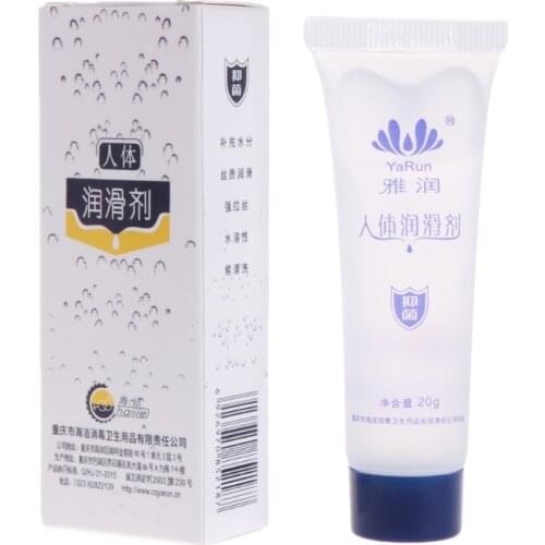 20ML Adult Personal Lubricant Gel Lube Water Based Sex Enhancement Massage Oil E7CA