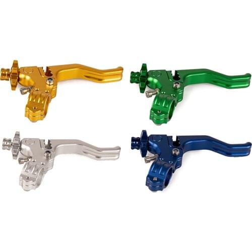 Motorcycle 22mm Short Stunt Clutch Lever Cable Performance Easy Pull Left Lever For Honda Grom SUZUKI RM125 DMZ250 YAMAHA YZ250