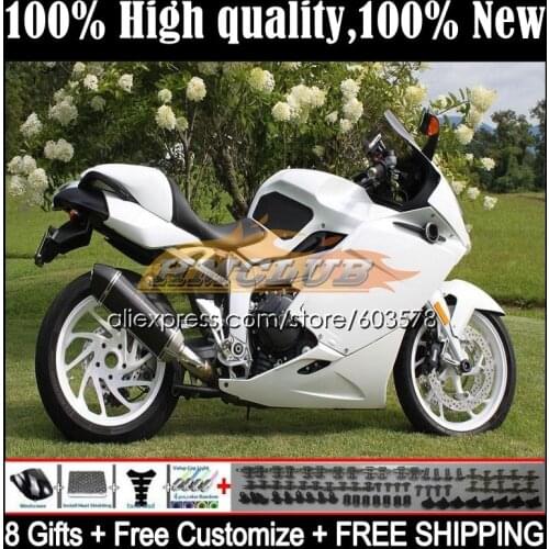 Body For BMW K 1200 S 1200S K1200S 05 06 07 08 09 10 47CL.14 K1200 S K-1200S 2005 2006 2007 2008 2009 2010 Fairing Glossy white