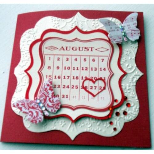 Metal Cutting Dies Irregular square new for decoration card DIY Scrapbooking stencil Paper Craft Album template Dies 8.3*8.3cm