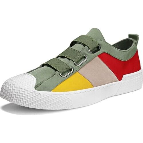 Summer Mens Shoes 2021 New Youth Pedal Shoes Breathable Non-lace Old Beijing Cloth Shoes Tide Shoes