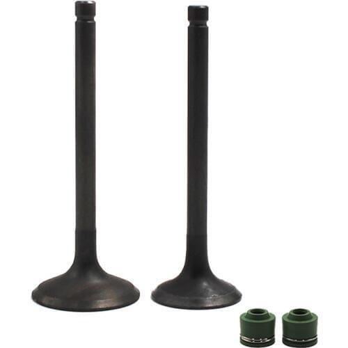 Motorcycle Intake & Exhaust Valve Kit Stem For KAWASAKI BJ250Estrella Estrella Custom RSLimitedEdition KLX250 KZ1000 klx 250