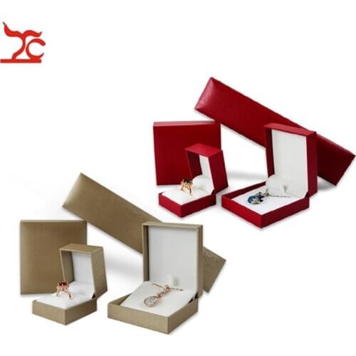 High Quality 6Pcs/Lot Jewelry Organizer Box Ring Bracelet Necklace Storage Case Earring Gift Storage Organizer Set Box Wholesale