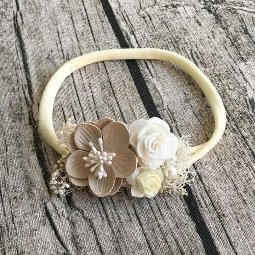 Autumn Fall Flower Skinny Headband