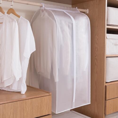 Household Dustproof Cover Protector Wardrobe Clothes Storage Bag Moisture Proof Protector For Coat 1 Piece Suit Protector Bag