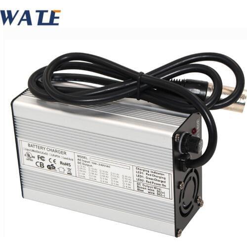 12V 5A Charger 13.8V Lead acid Battery Smart Charger High power With fan Battery pack charger Input 100VAC-240VAC