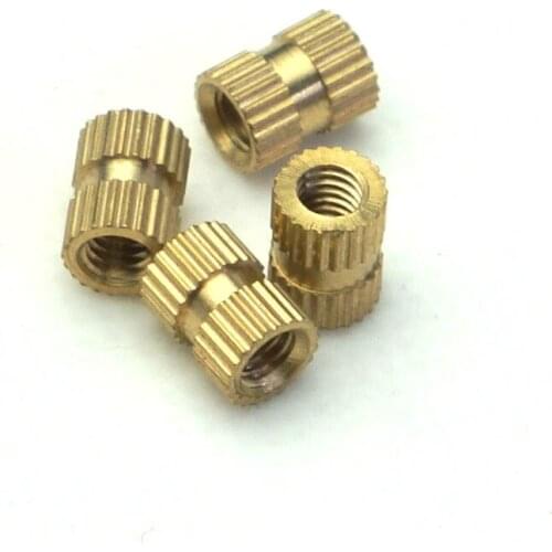 10000PCS Insert Copper Injection Nut Knurled Nut 4*12*9