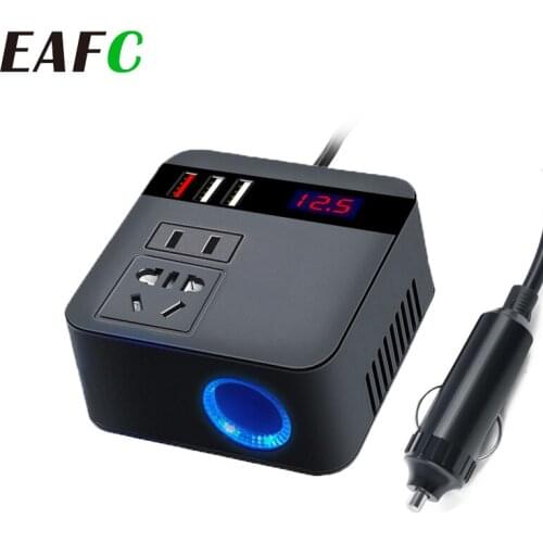 Car Power Inverter 12V 220V and AC 110v Converter Auto Charger Converter Adapter Modified Sine Wave Cigarette lighter plug