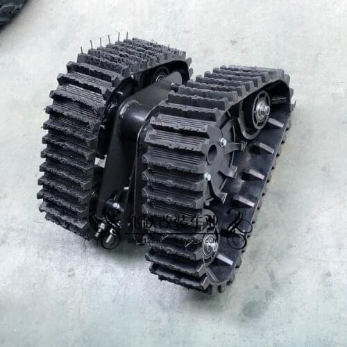Four-Wheel off-Road Motorcycle Accessories Small Bull ATV Modified Snowmobile Skibob Rear Wheel Track Ski Wheel