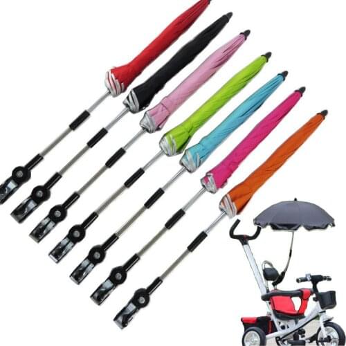 Baby Stroller Special Childrens Umbrella Flexible Baby Stroller Sunshade Childrens Umbrella UV Protection Piece Dropshipping