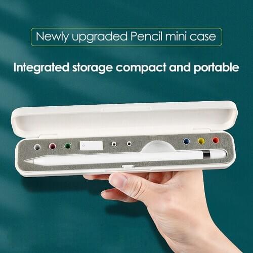 For Apple Pencil 1nd Gen Case Hard Cover Portable Apple Pencil Storage Box Pencil Accessories For Apple Pencil 2nd Plastic Case