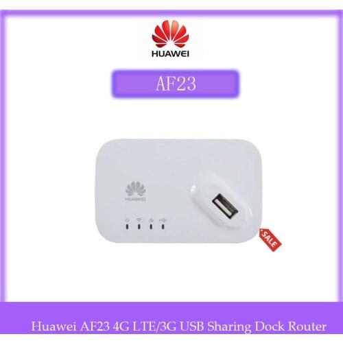 Huawei AF23 4G LTE/3G USB Sharing Dock Router Router WiFi Hotspot (White)