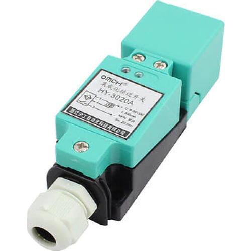 HY-3020A DC 6-36V 300mA NPN NO 20mm Integrated Inductive Proximity Sensor Switch