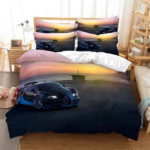 3D car Bedding Set Queen Bedding Duvet Cover Set Bedding Set Bed Cover Cotton Queen Bedroom Bed Cover Set Bed Set Bedding