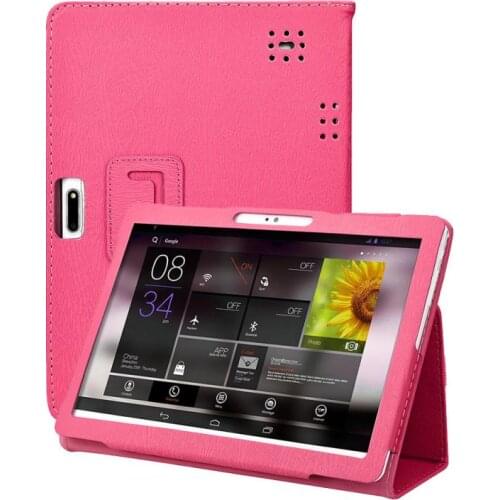 Leather Tablet Stand Flip Cover Case Universal For 10/10.1 Inch Tablet Anti-dirts / Anti- Fingerprints / Anti-aging / Anti-shock