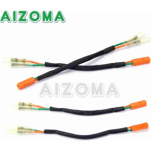 Motorcycle OEM Turn Signal Wiring Harness Connectors for Kawasaki Z125 Z250 Z750 Z1000 ZX ZR ZR-X EX Ninja 125 250 300 650 900