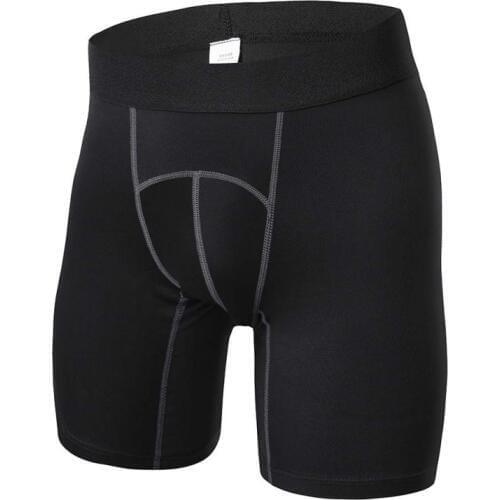 4 Colors Men Compression Gym Sports Shorts Fitness Athletic Training Skin Tight Base Layer Outdoor