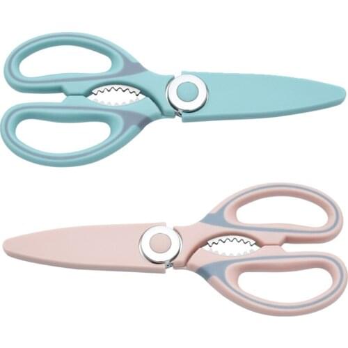Nordic Style Stainless Steel Multi-functional Chicken Bone Scissor, Fish Scissor, Kitchen Scissor, Walnut Scissor, Crab Scissor