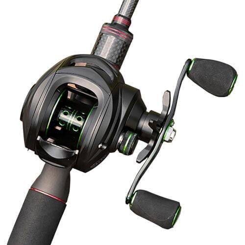 New Fishing Baitcasting Reel High Speed 7.2:1 Saltwater Fishing Reels Max Drag 8kg carretilha de pesca 2021 Casting Reel