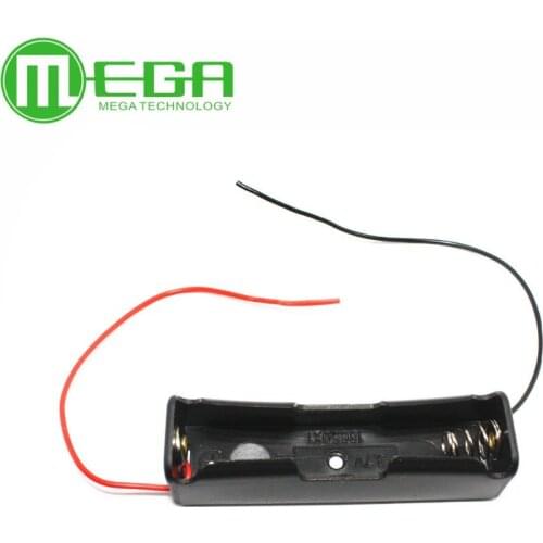 New 5Pcs 18650 Battery Holder Box Case Black With Wire Lead 3.7V Clip high quality Automation Kits