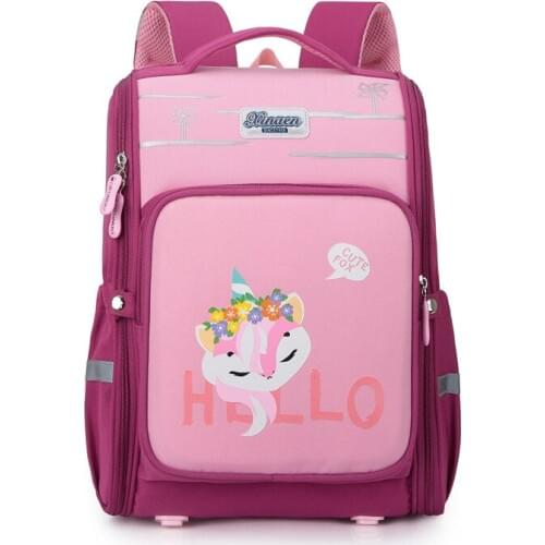 New Orthopedic Schoolbag Girls Backpacks For Cartoon Butterfly Boys Kids Satchel Children School Bags Knapsack Mochila Escolar