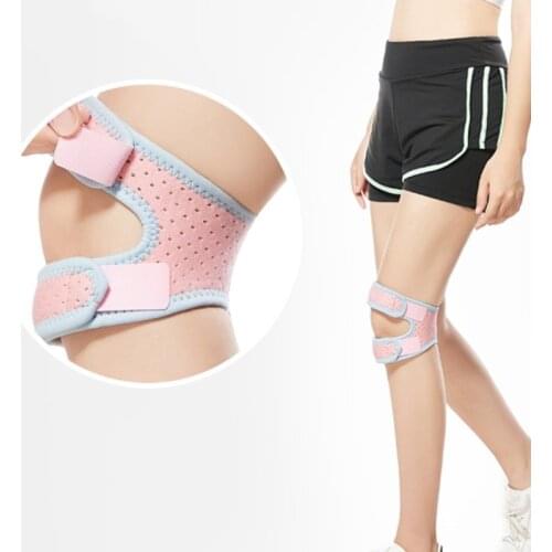 Knee Strap Patella Knee Strap Knee Pain Relief Adjustable Knee Strap for Running, Soccer, Basketball, Outdoor Sport