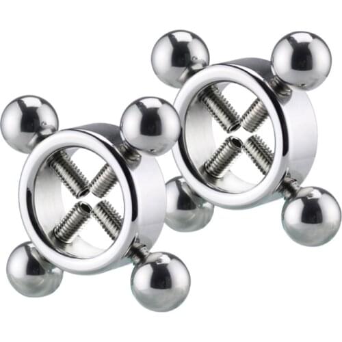 Metal nipple clamp stainless steel female nipple correction nipple clamp for couples Fun and exciting alternative adult product