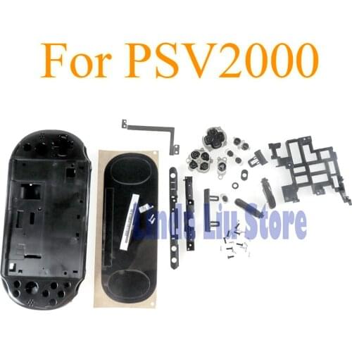 12sets Housing Shell Cover For PSV 2000 Game console Full Housing Shell Case for PSVita 2000 Shell Cover Buttons