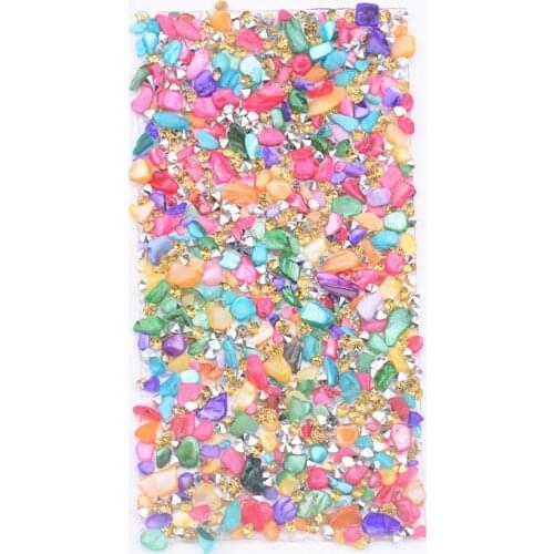 15pcs/Lot Rhinestones For Clothes Stickers On The Phone Rhinestone Trim Diy Decoration Accessories 6*12cm