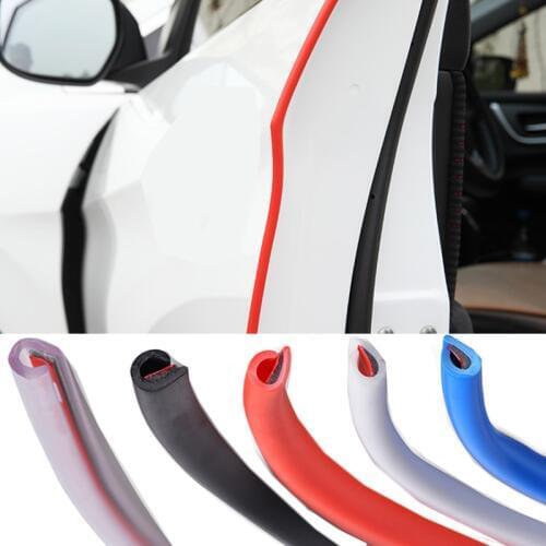 5M Car door seal sound Car Door Seal Auto Strip Waterproof Trim Sound Insulation Weatherstrip Noise Insulation accessoires