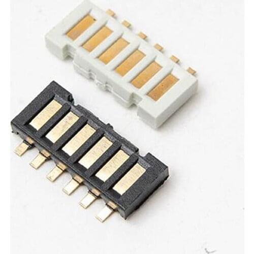 6 Pin Battery chip connector for Xbox360 Game accessories