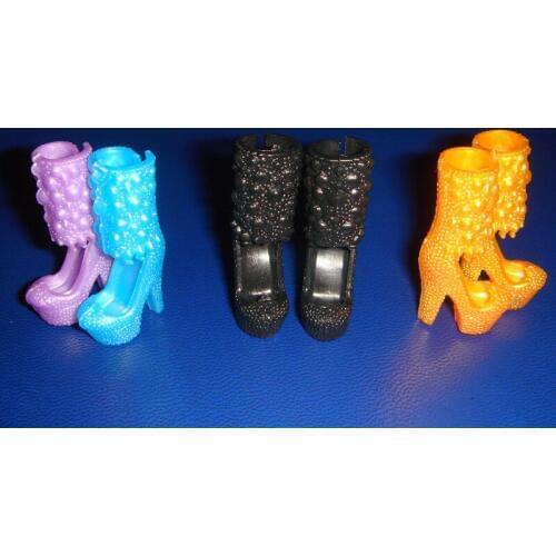 AILAIKI Toy Mixed-Colors New ROM Boots For 30cm Dolls Plastic Dolls FASHION Boots Kids Toy Shoes Factory Wholesale Doll Shoes
