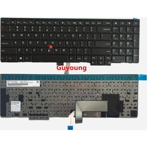US English Keyboard for Lenovo ThinkPad W540 W541 W550s T540 T540p T550 L540 Edge E531 E540