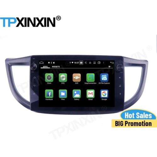 Carplay Car Radio 2 Din Stereo With Screen Control Receiver Android For Honda CRV 2011 2012 2013 2014 2015 GPS Player Audio Unit