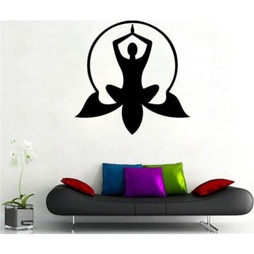 BuddhismWall Sticker - Buddhist Meditation Buddhism Religion Wall Decal Removable Bedroom Decoration Poster WL110