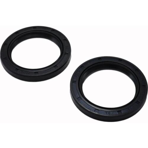 NBR Shaft Oil Seal TC-50-68-8 45-62-8 38-62-8 45-55-7 35-55-8 Rubber Covered Double Lip With Garter