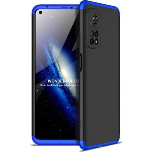 For Xiaomi Mi 10T Pro Case Hard PC Matte Shockproof 360 Full Protection Cover Three-stage Combination Case For Mi 10T чехол GKK