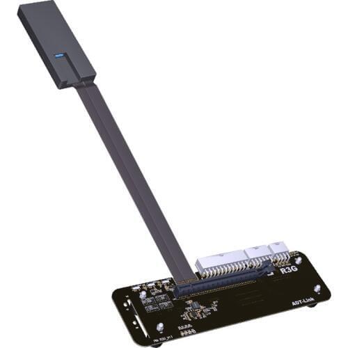 R43SG-TB3 PCIe x16 PCI-e x16 to TB3 Extension Cable PCI-Express Cables eGPU Adapter External Graphics Card Stand Bracket for PC