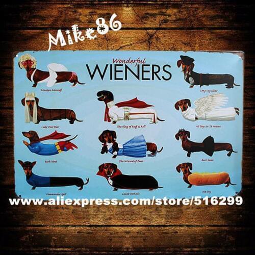[ Mike86 ] Wonderful Winners DOG Metal Signs Gift PUB Wall art Painting Bar Decor AA-120 Mix order 20*30 CM