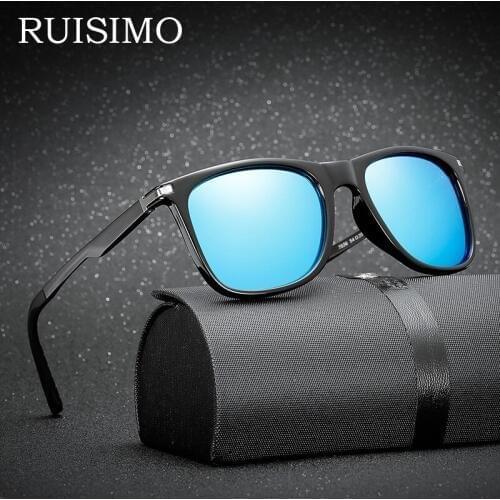 Unisex Retro Aluminum Sunglasses Polarized Lens Vintage Sun Glasses For Men Women Polaroid sunglasses uv400 retro de sol