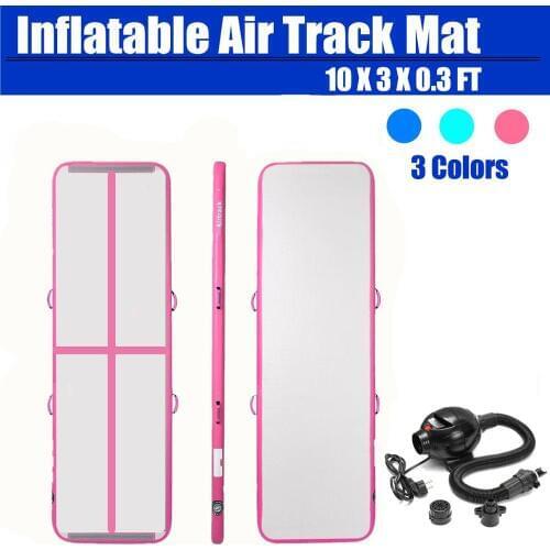 3m 4m 5m Inflatable Track Gymnastics Mattress Gym Tumble Airtrack Floor Yoga Olympics Tumbling wrestling Yogo Electric Air Pump