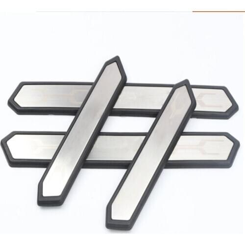 For Toyota RAV4 RAV-4 XA50 2019 2020 Stainless steel Door Sill Covers Scuff Plate Guards Protection Car Styling Accessories 4Pcs