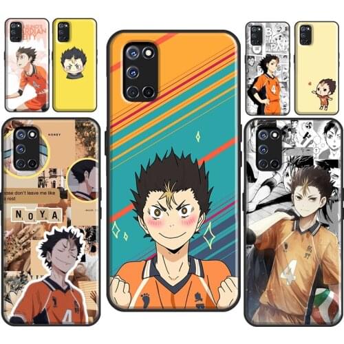 Nishinoya Yuu For OPPO Find X2 X3 Pro A1K A3S A5S A15 A52 A72 A83 A91 F7 A53 A31 A9 A5 2020 Phone Case