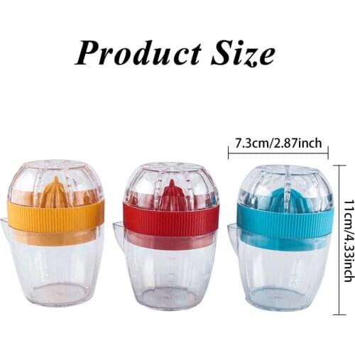Orange Lemon Juicer Squeezer Manual Hand Press Fruit Citrus Kitchen Extractor Plastic SCIE999