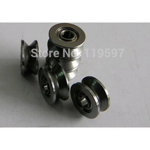 10pcs V623ZZ V groove roller wheel ball bearings 3*10*3 mm embroidery machine pulley bearing V623 623V