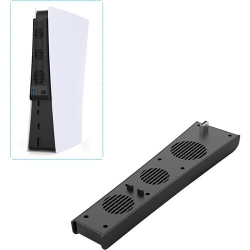 Extended USB Interface Cooling Fan for Sony PlayStation 5 Digital Edition & Ultra HD Console Cooling System for PS5 Console