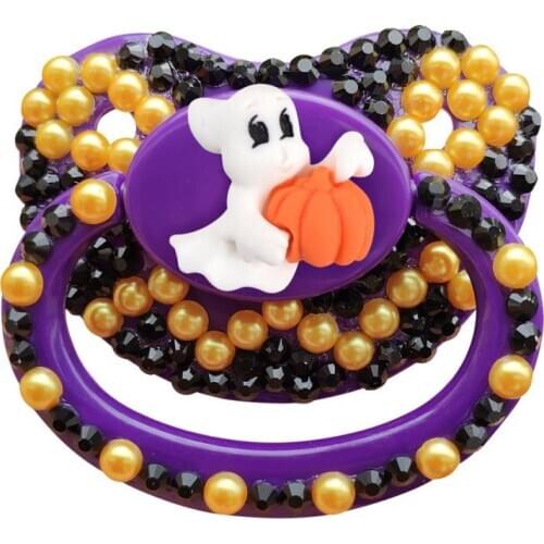 DDLG Silicone Nipple Adult Pacifier Halloween Design Adult Size Pacifiers ABDL Daddys Girl Dummy Dom For Adult Baby